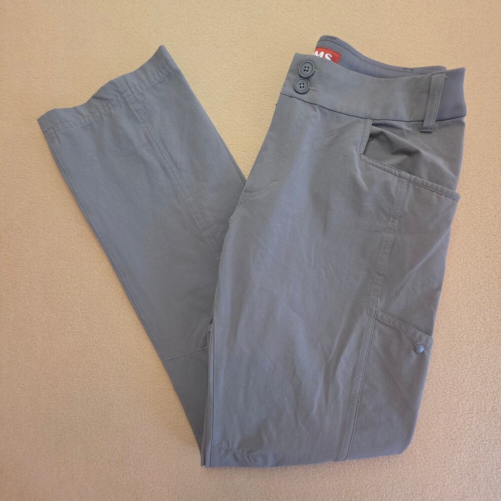 Simms Fishing Hybrid Pants Gray Sz Small